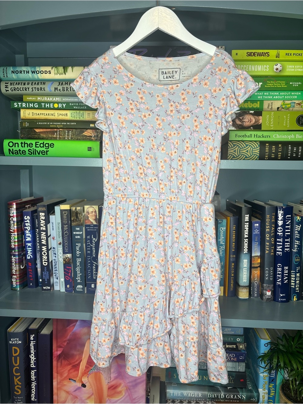 Bailey Lane Lavender Floral Tiered Dress
